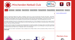 Desktop Screenshot of minchendennetballclub.co.uk