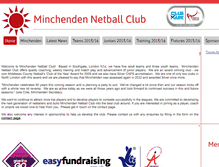 Tablet Screenshot of minchendennetballclub.co.uk